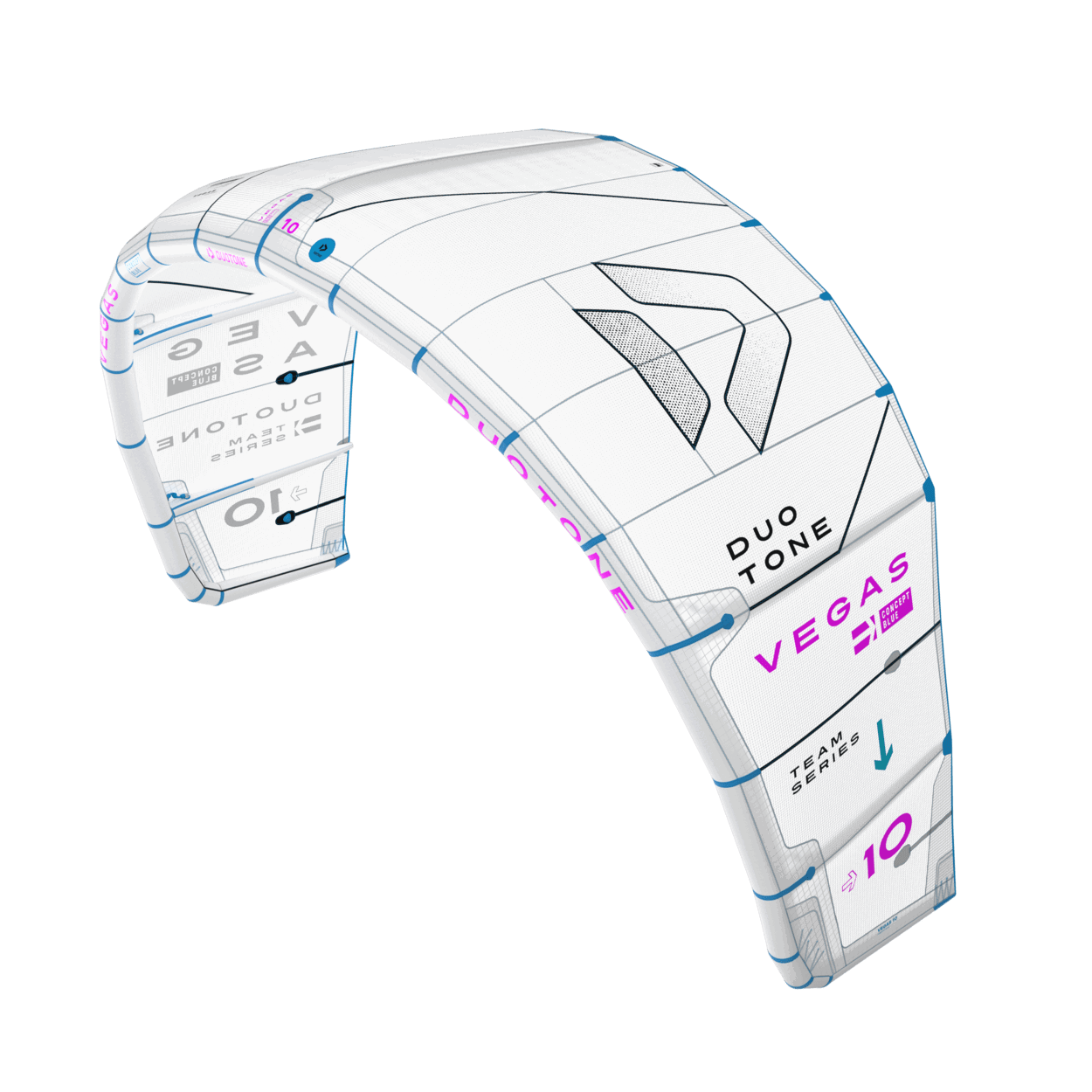 Duotone Kitesurf Vegas Concept Blue 2