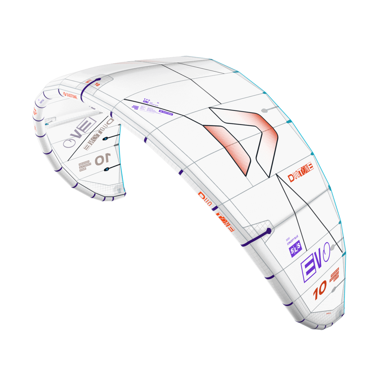 Duotone Kitesurf Evo SLS Concept Blue 2