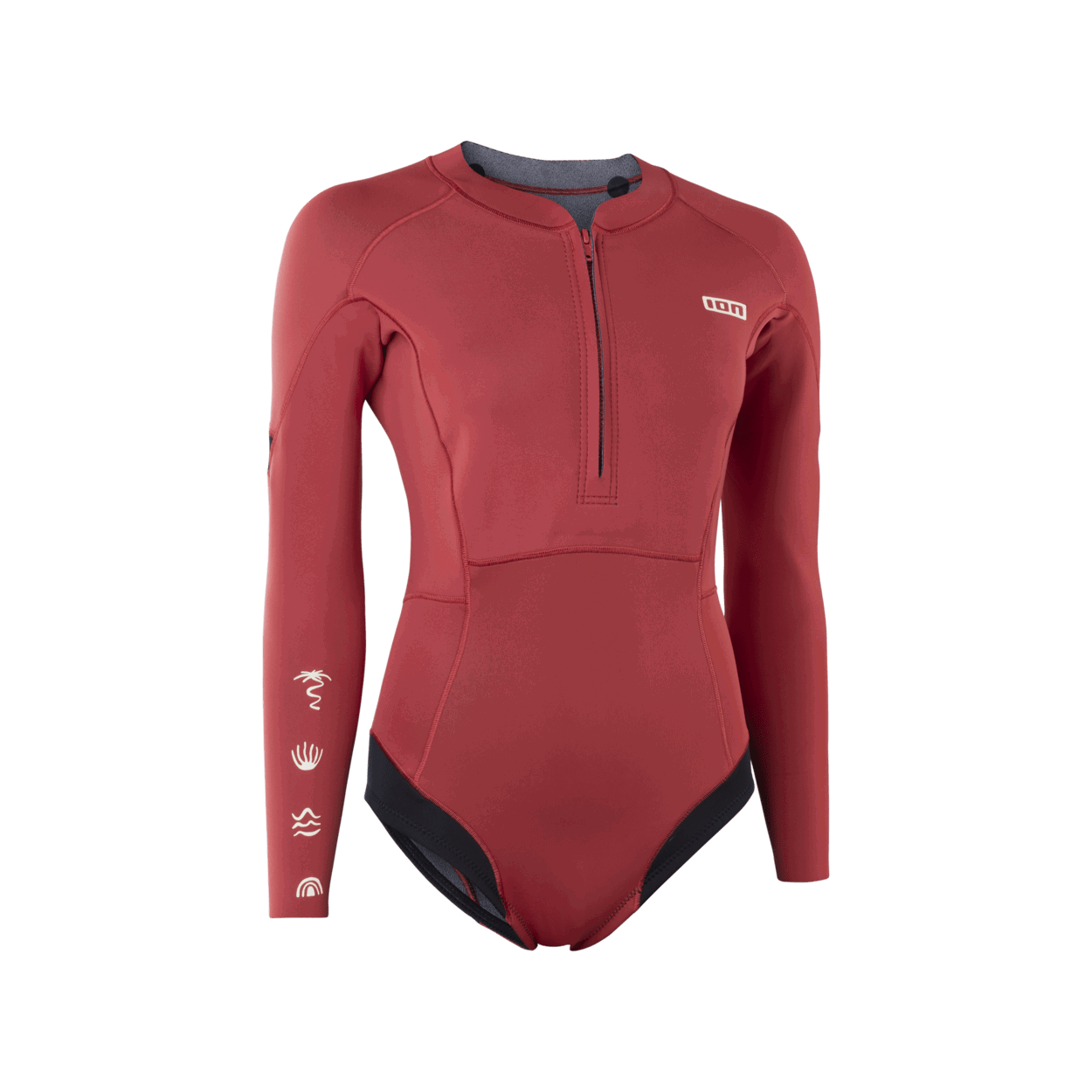 ION Amaze Hot Shorty 1.5 LS Front Zip women 3