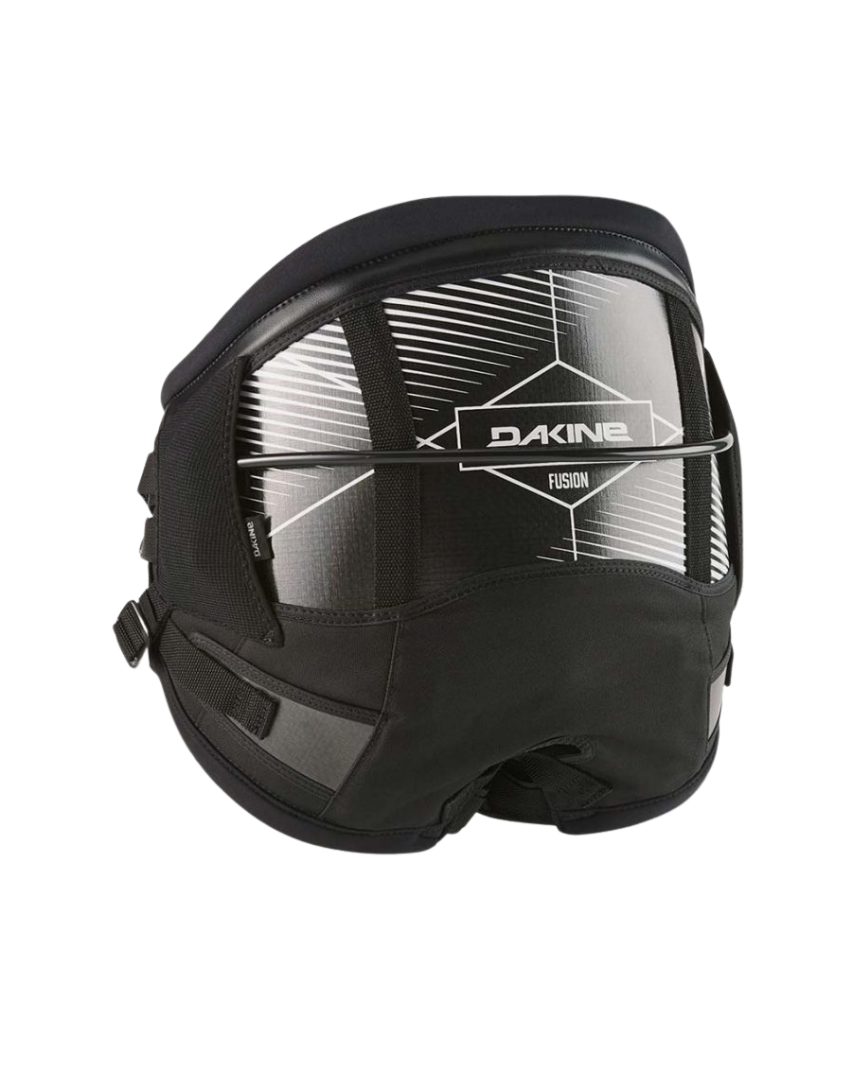 Dakine Trapezio a Seduta Fusion Nero Completo di Gancio e Coltellino Kitesurf