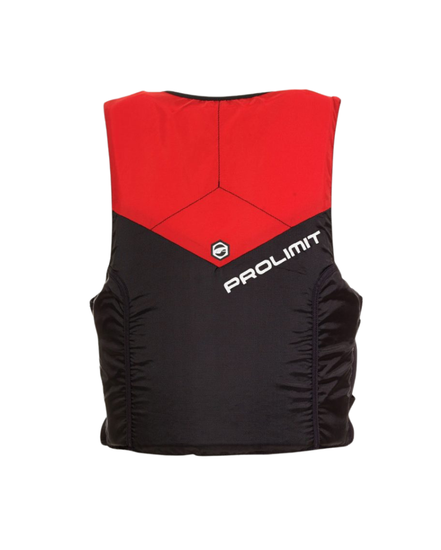 Prolimit Giubbotto Salvagente Freeride Zip Frontale NeroRosso 2