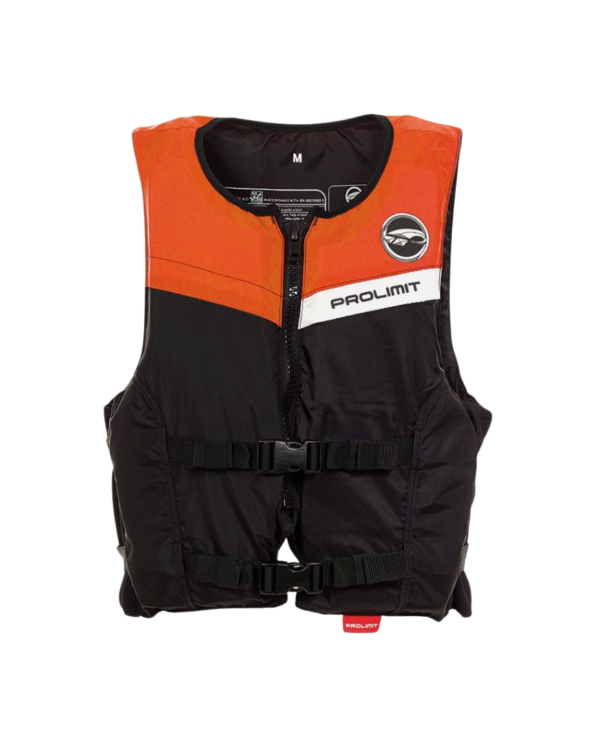 Prolimit Giubbotto Salvagente Freeride Zip Frontale NeroArancio