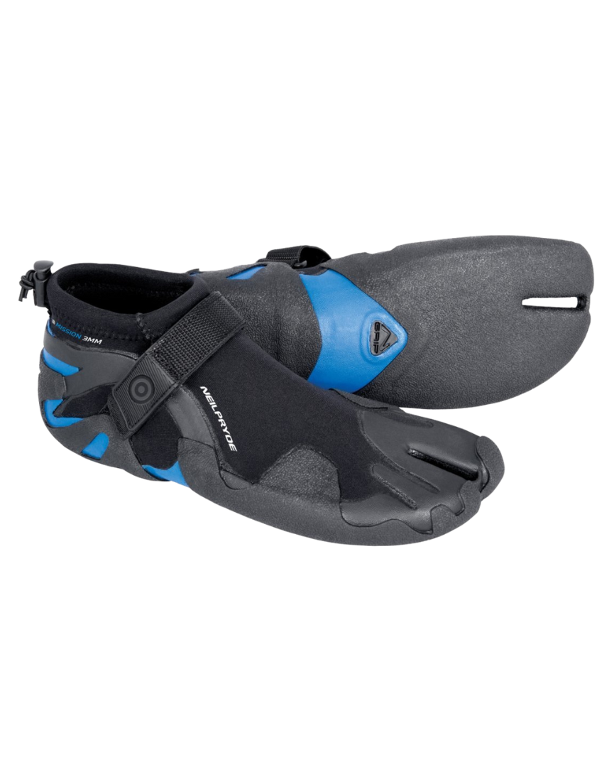 Neil Pryde Scarpe Neoprene Mission 3mm NeroBlu