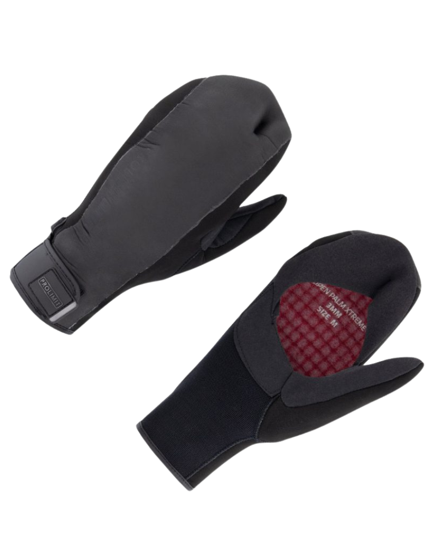 Prolimit Guanti Palmo Aperto Xtreme 3mm Nero 2