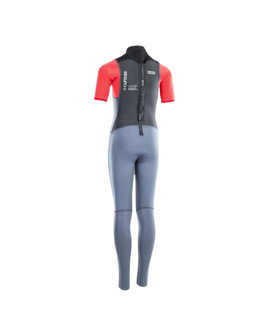 ION Muta Bifoderata Steamer Capture Ragazzo 3/2 Zip Posteriore 2