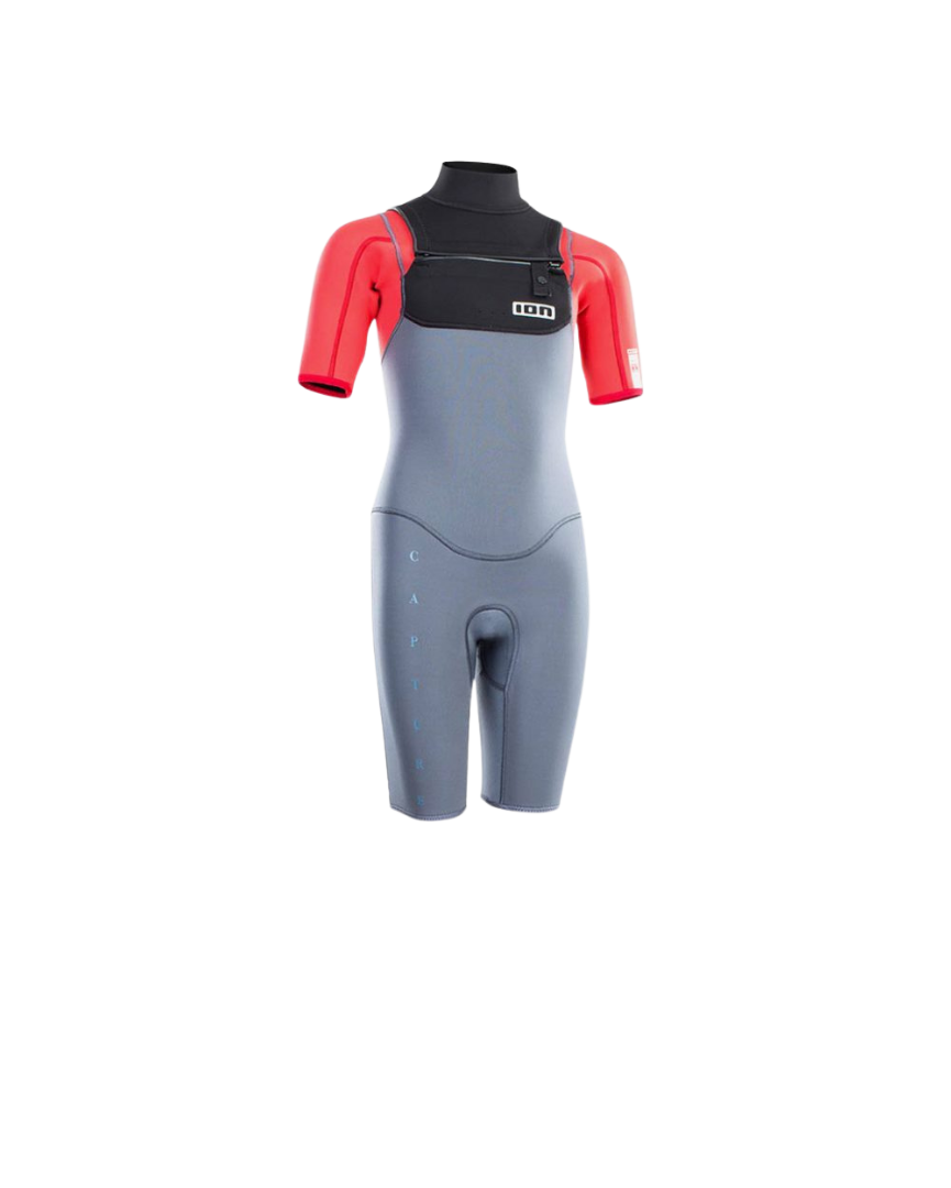 ION Muta Bifoderata Shorty Capture Ragazzo 2/2 Zip Frontale
