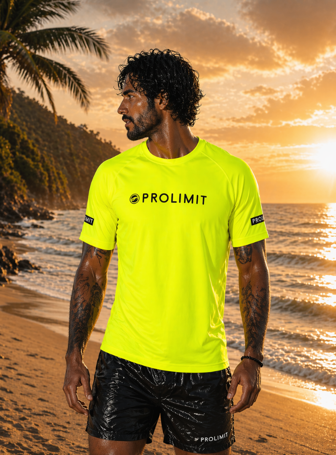 Prolimit T-shirt Watersport Giallo Ad Asciugatura Rapida