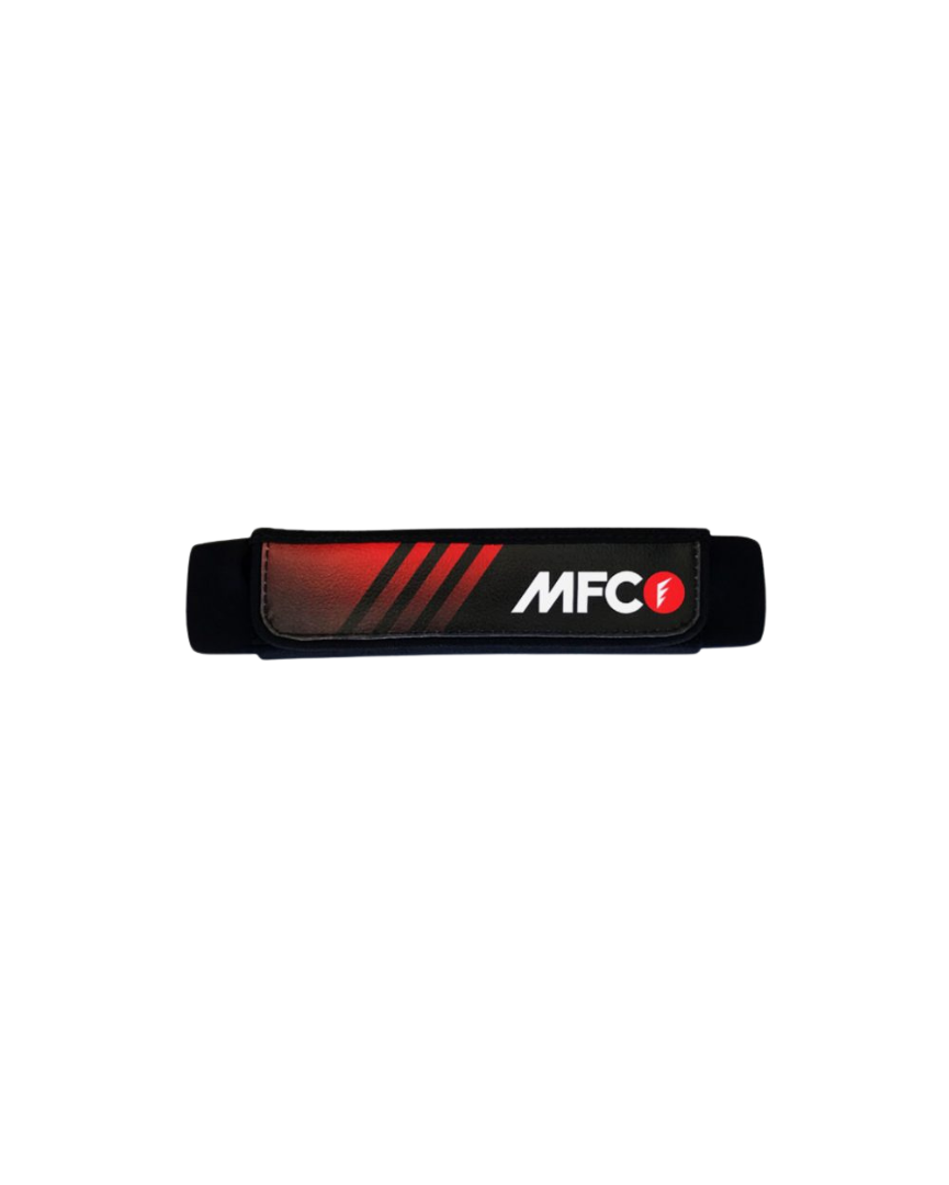 MFC Strap Nero/Rosso Tavola Windsurf Senza Viti e Piastre (1Pz.)