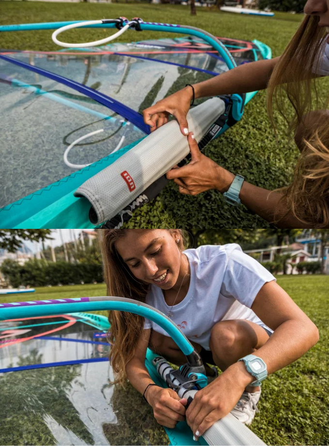 ION Protezione Albero e Tavola Nero Windsurf 2