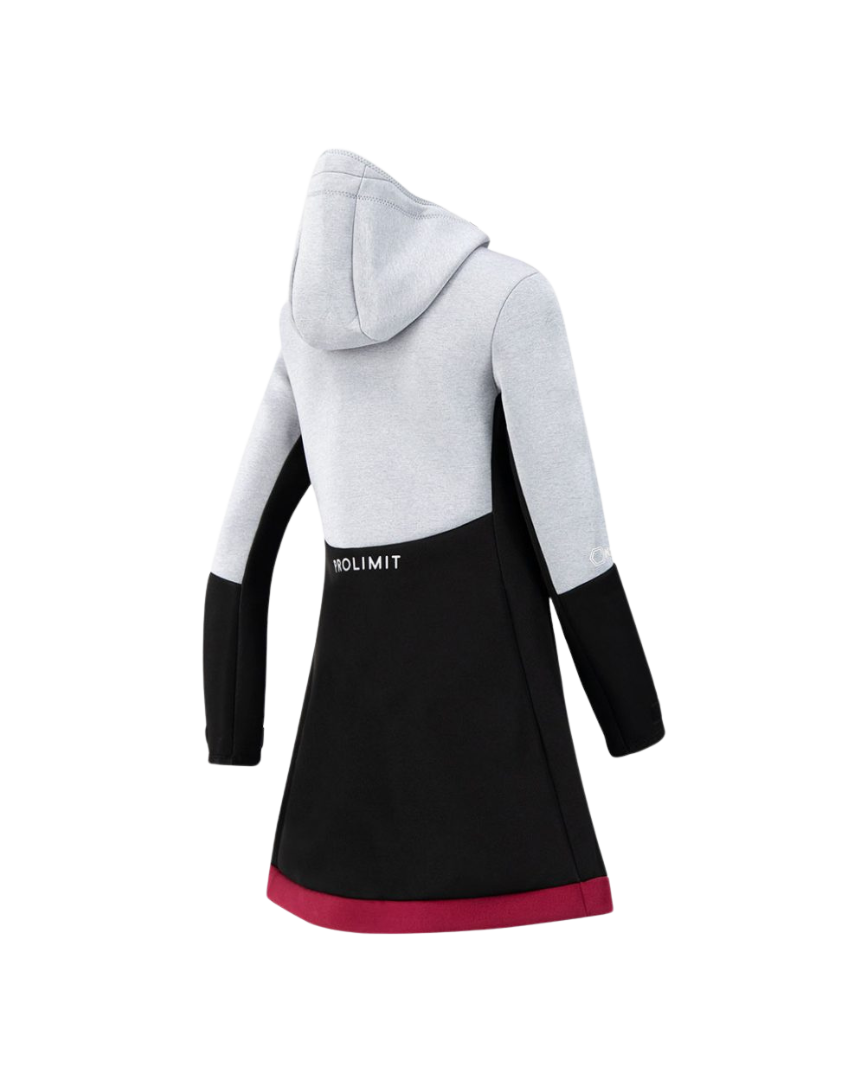 Prolimit Giacca Neoprene Pure Girl Racer Oxygen GrigioNero Donna 3