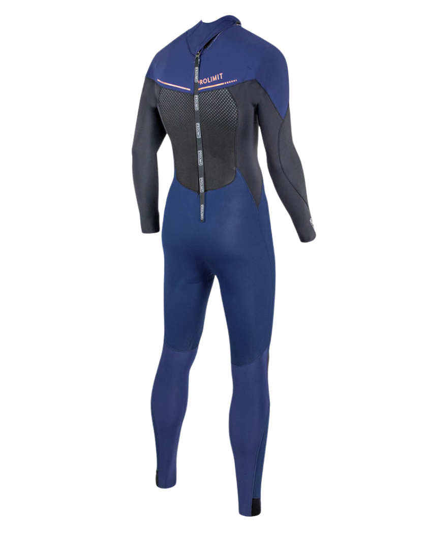 Prolimit Muta Intera Fusion Steamer 5/3 Zodiac Navy Zip Posteriore | Windsurf Addicted 2