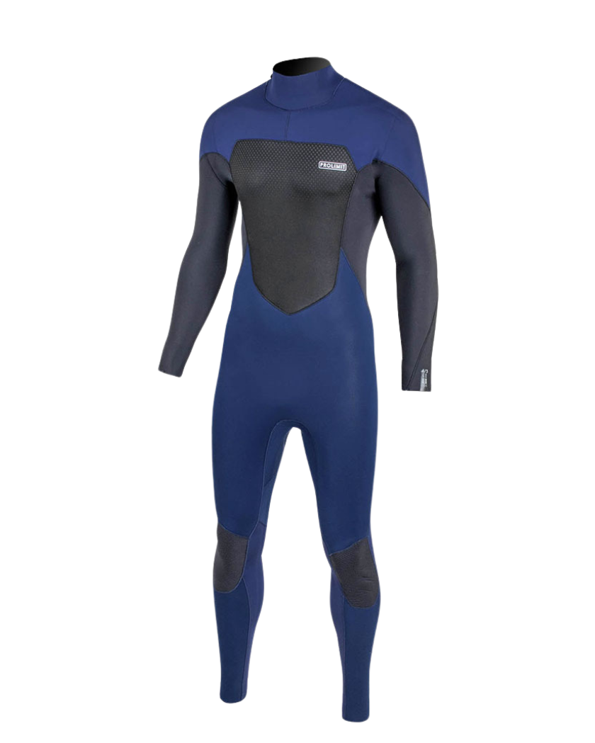 Prolimit Muta Intera Fusion Steamer 5/3 Zodiac Navy Zip Posteriore | Windsurf Addicted