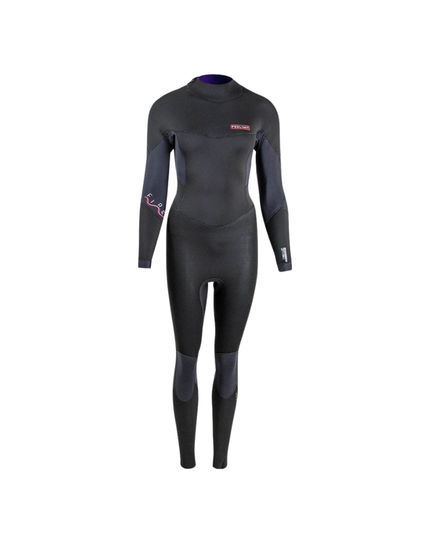 Prolimit Muta Intera Bifoderata Fire Steamer 5/3 Nero Zip Posteriore Donna 2