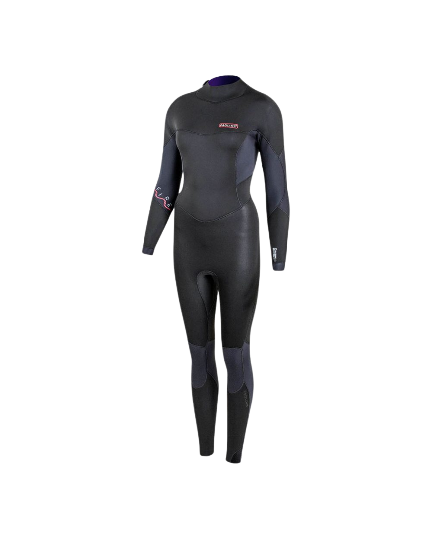 Prolimit Muta Intera Bifoderata Fire Steamer 5/3 Nero Zip Posteriore Donna
