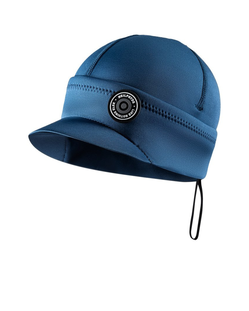 Neil Pryde Cappello Neoprene con Visiera 2mm Navy