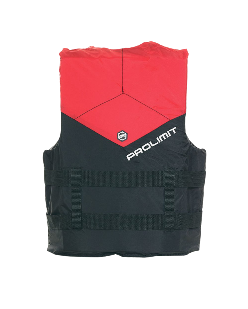 Prolimit Giubbotto Salvagente Lifejacket Nylon 3 Fibbie Rosso Windsurf Kitesurf Sup 2