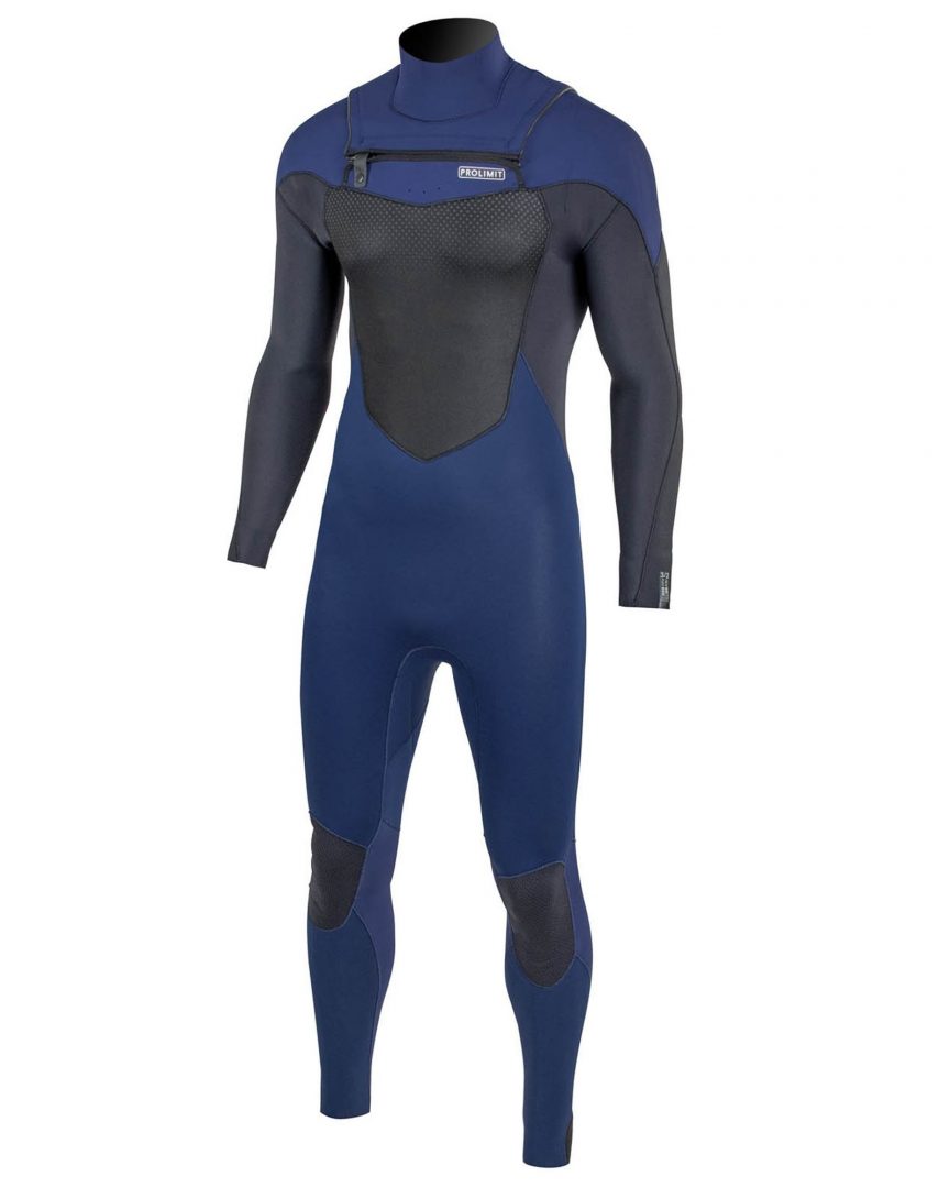Prolimit Muta Intera Bifoderata Fusion Steamer Zodiac Blu 5/3 Junior Ragazzi  Zip Frontale