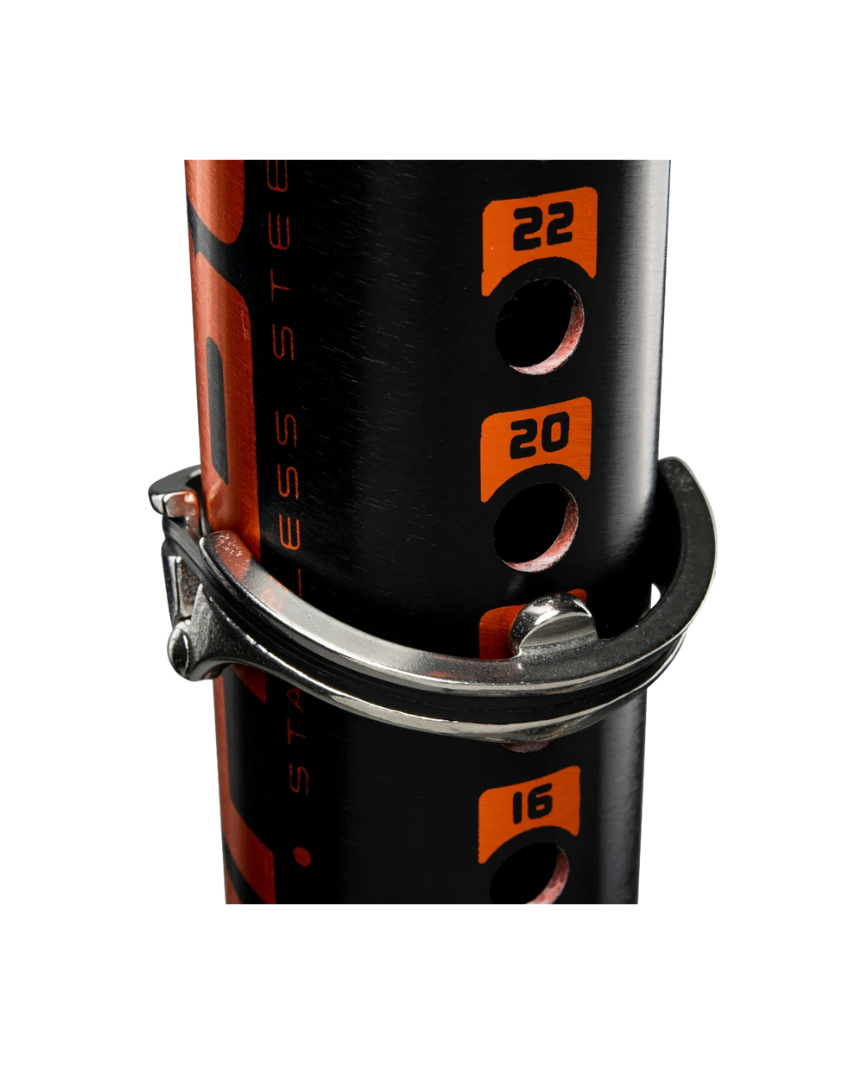 Unifiber Prolunga Alluminio Inossidabile Elite V2 Sezione SDM Attacco Pin Windsurf 4