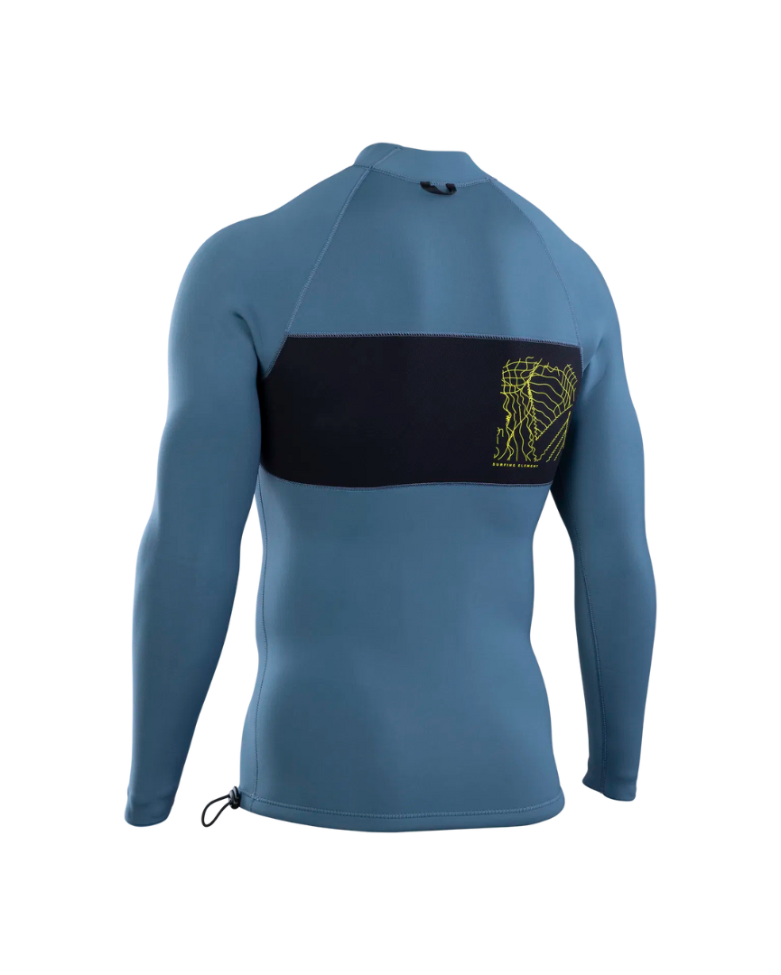 ION Maglia Manica Lunga Neoprene 2/2 mm Blu 2