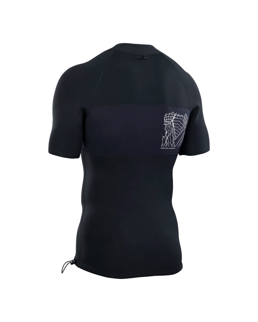 ION Maglia Neoprene Neo Top 2/2 Manica Corta Uomo Nero 2