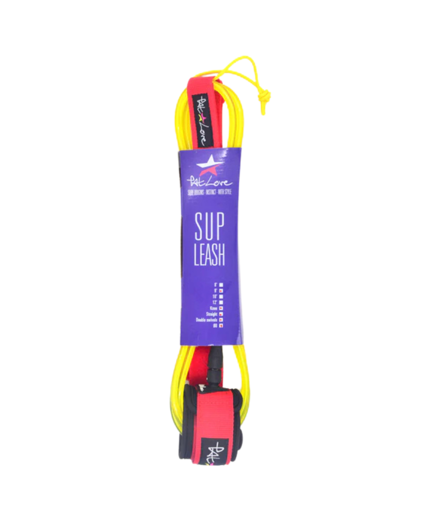 Pat Love Leash Ginocchio Straight SUP Rubino