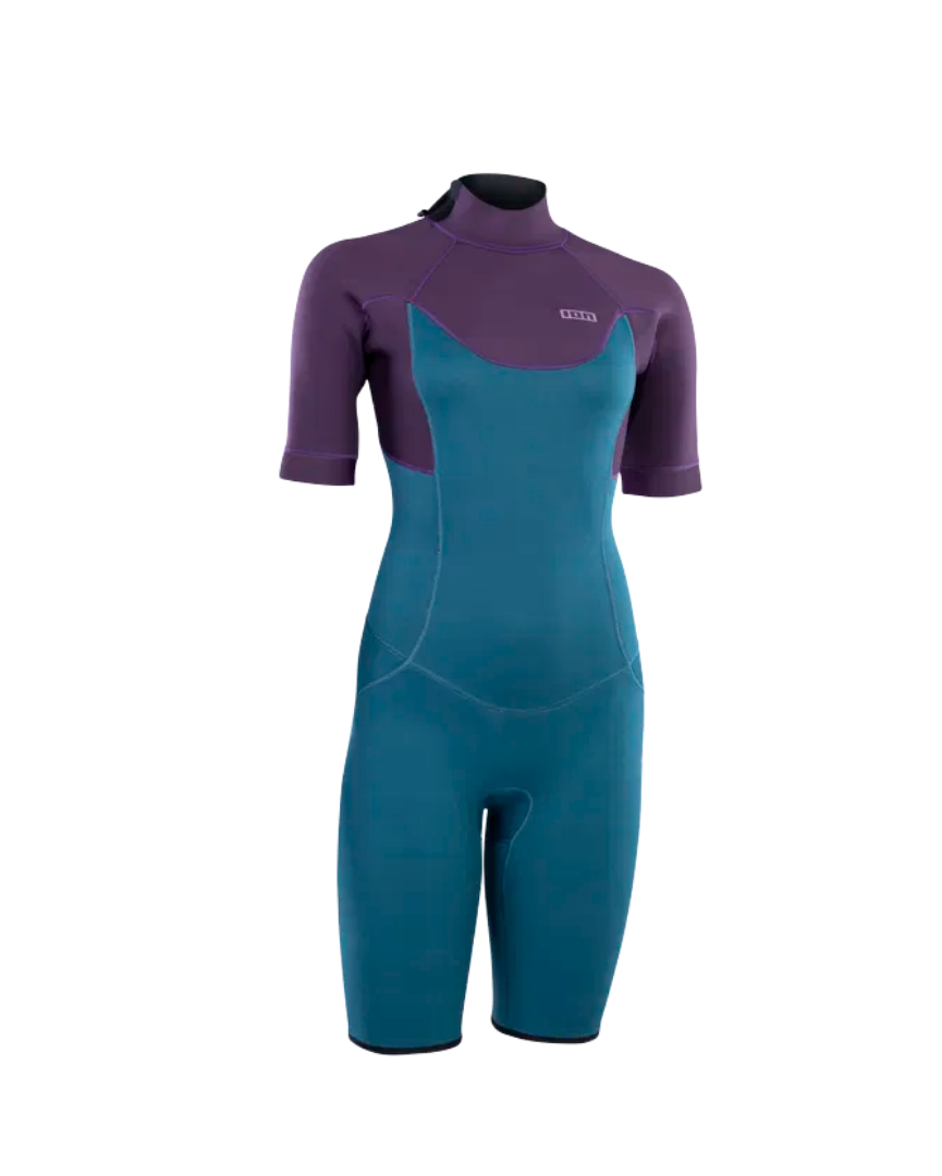 ION Muta Bifoderata Shorty Element 2/2 Zip Posteriore Donna