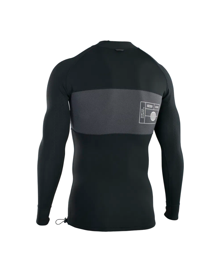 ION Maglia Neoprene Neo Top 0,5 Manica Lunga Uomo Nero 2
