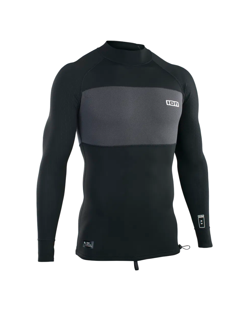 ION Maglia Neoprene Neo Top 0,5 Manica Lunga Uomo Nero