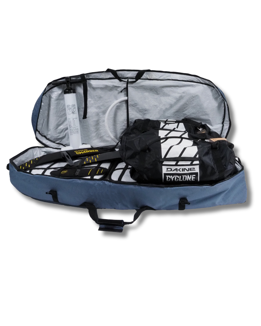 DaKine Sacca Rig Wing Travel Wagon Bag con Ruote (tavola wing foil pompa trapezio muta) 2