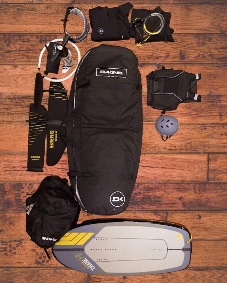 DaKine Sacca Rig Wing Travel Wagon Bag con Ruote (tavola wing foil pompa trapezio muta)