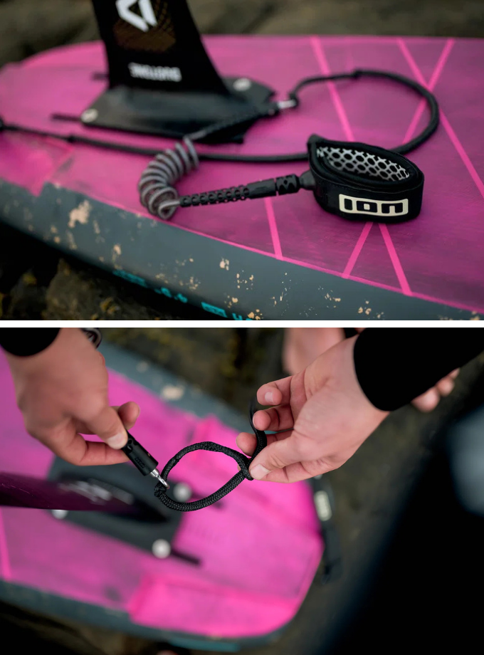 ION Leash Ibrido per ginocchio per Tavola Wingsurf