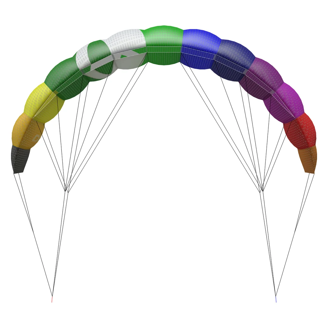 CrossKites Air 1.8 Green-Yellow R2F 3