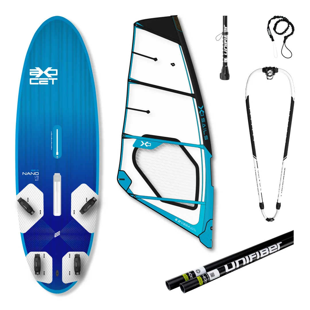 Nano V4 Daggerboard AST 155 & XO Sails Vega Rig 4.0