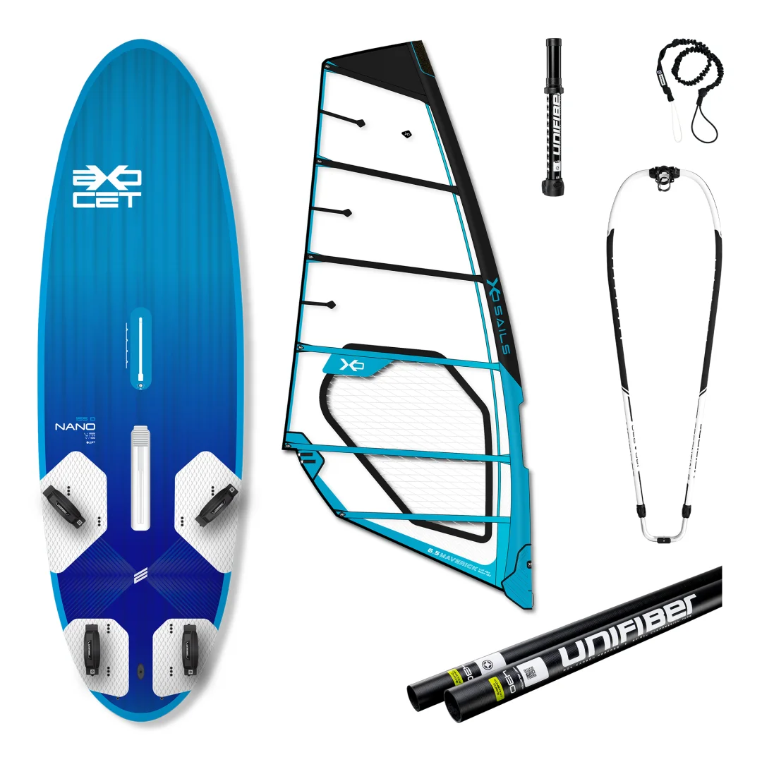 Nano V4 Daggerboard AST 155 & XO Sails Vega Rig 6.5
