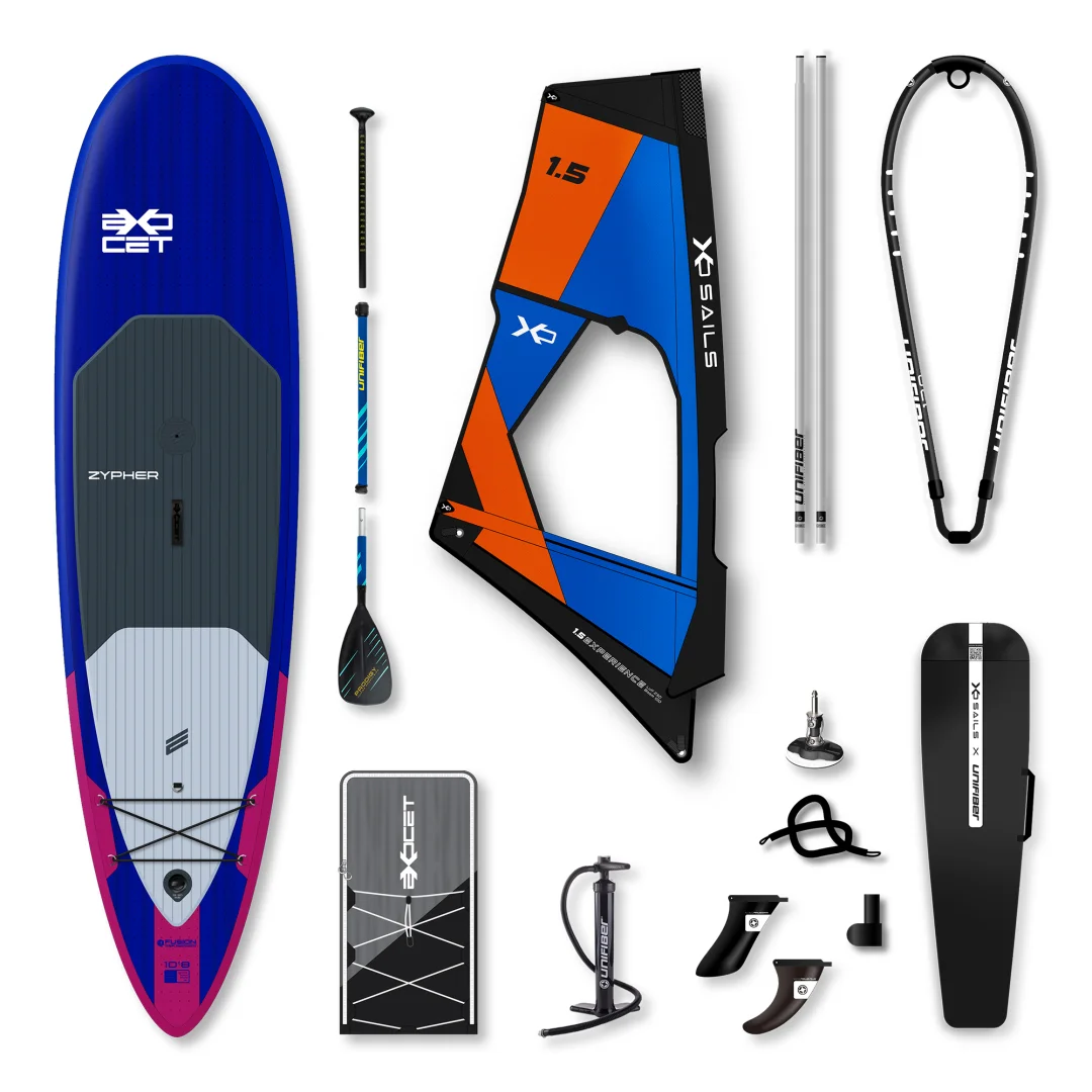Zypher HP & XO Sails Experience TR Rig ALU 1.5