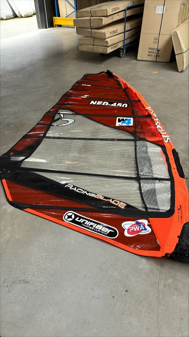Racingblade 8.2 Orange 2023 - Repair - 6th Batten (cross batten) taken out - Usage marks, dirt on product