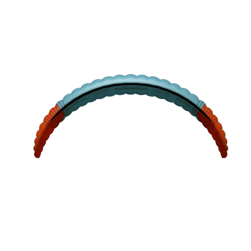 PLKB Ibex 8 Orange-Blue 5