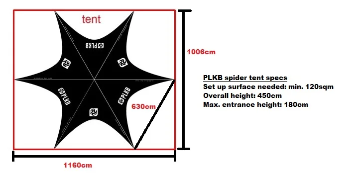 PLKB Spider Tent 3