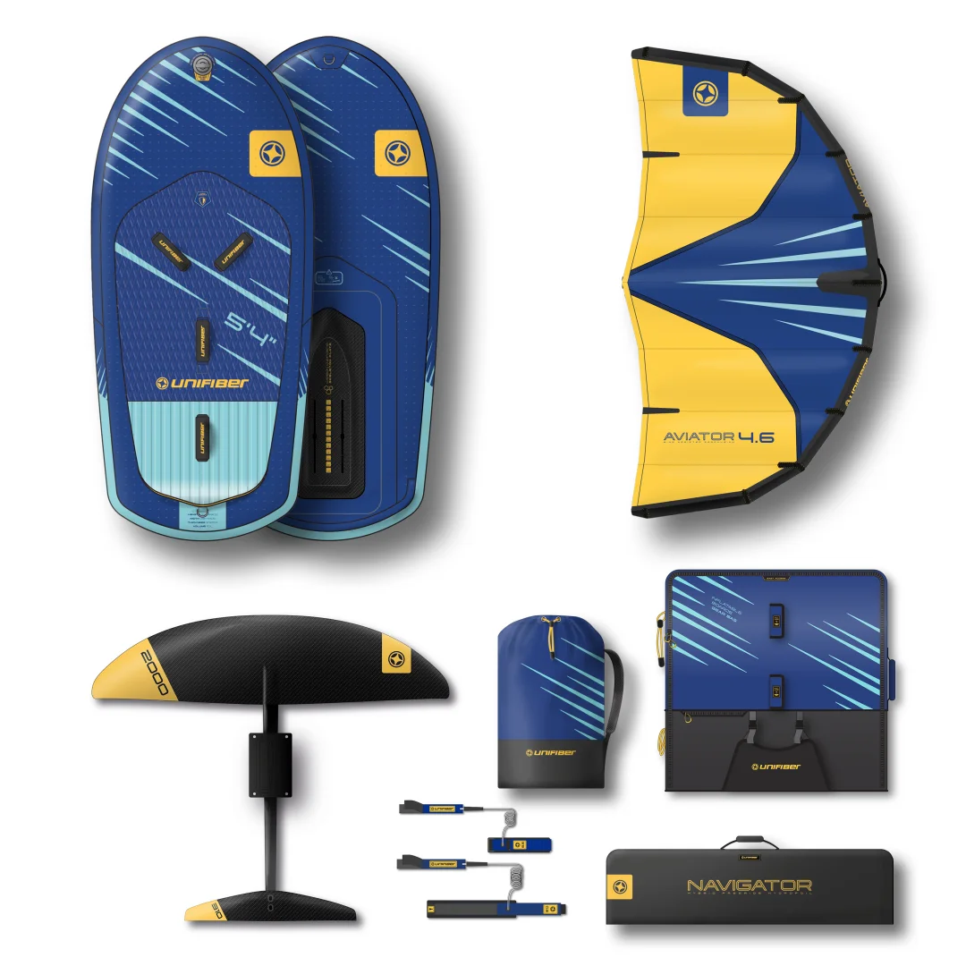 Impulse 6'0 (FCD) & 6.0 Wing, 2000 Front Wing Foil and Leash
