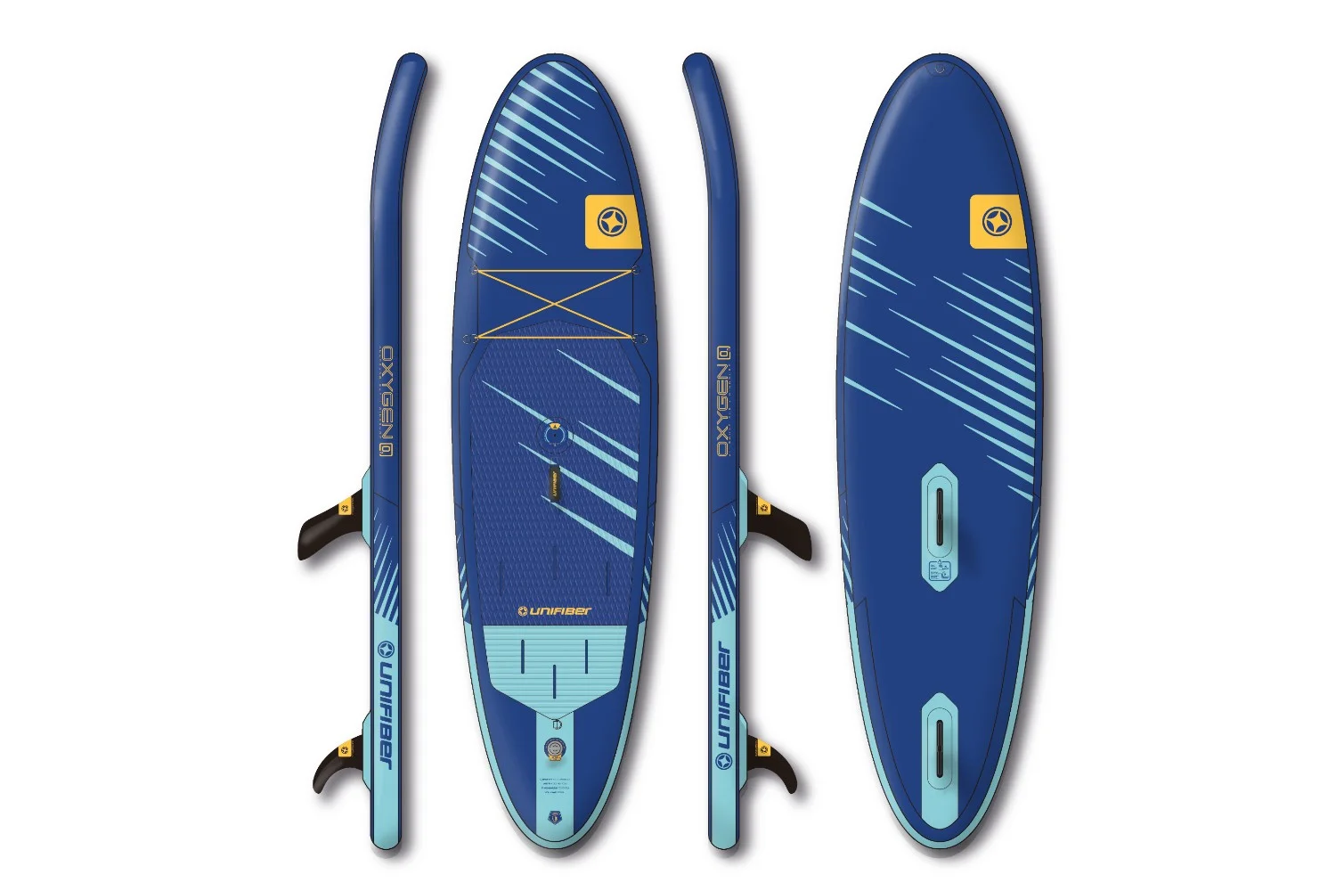 Oxygen iWindSup 10'7" (FCD) With Leash