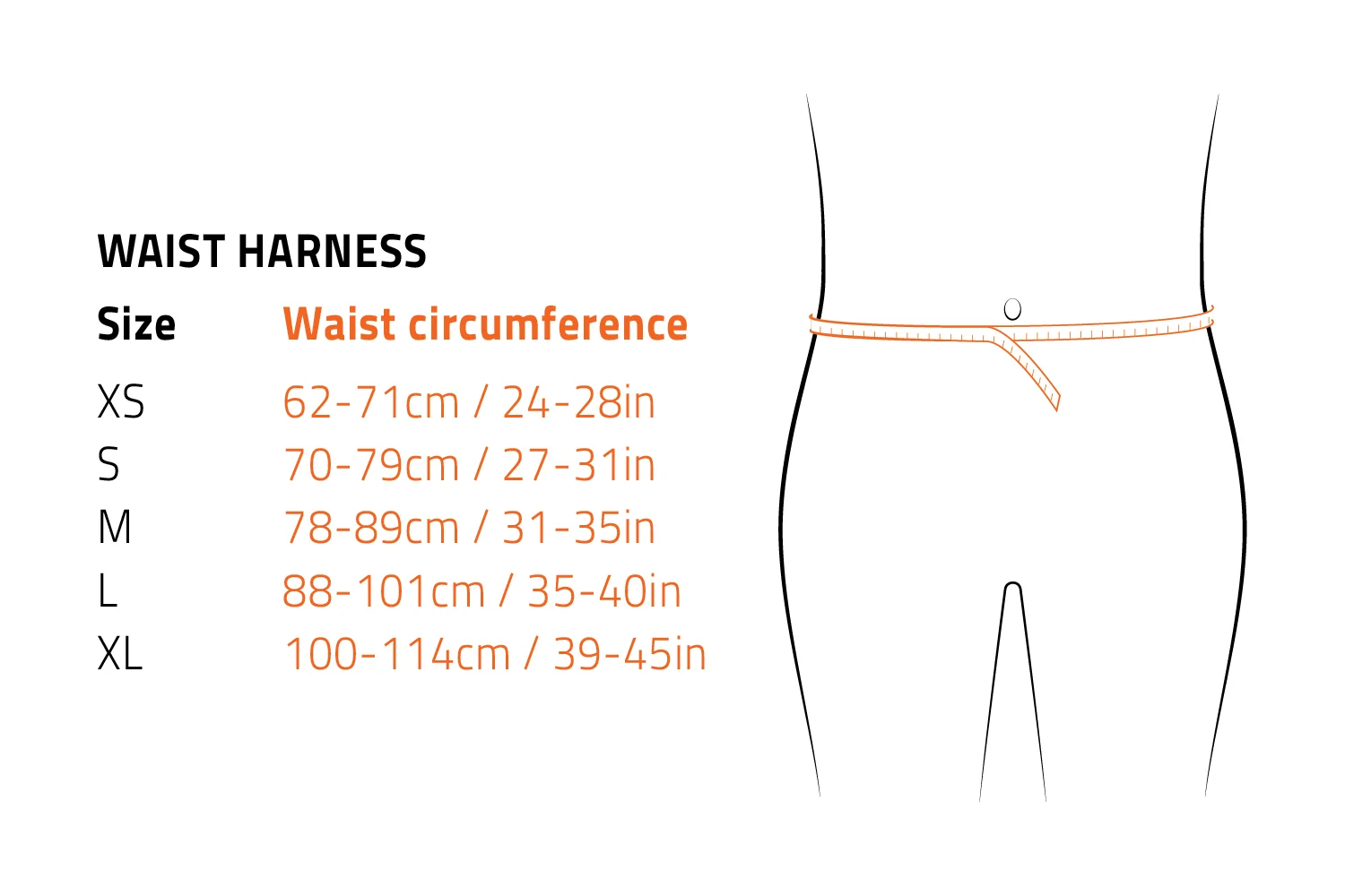 Wave / Freeride Waist Harness Size XL 6