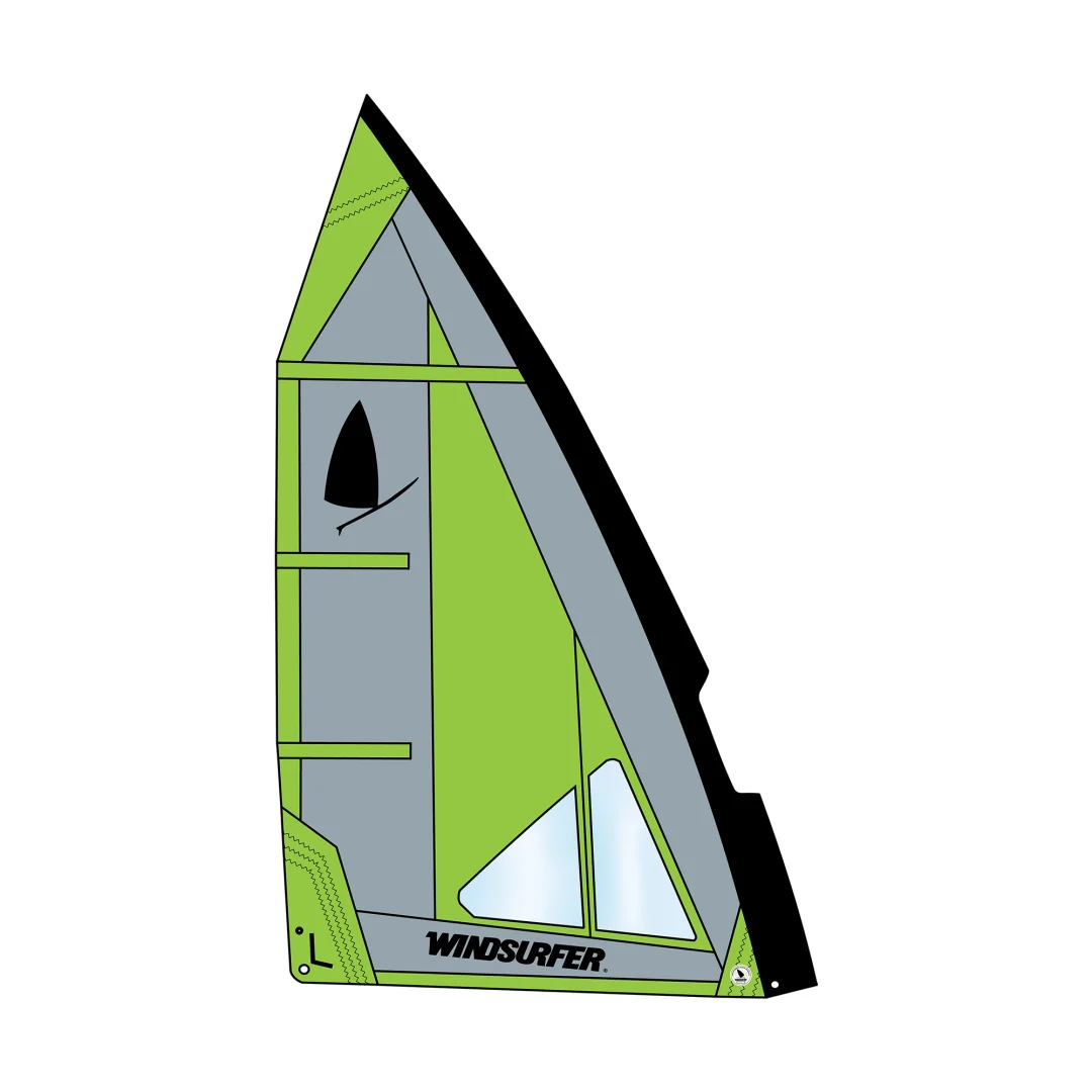 Windsurfer LT by Exocet Sail 5,7 Grey/Green