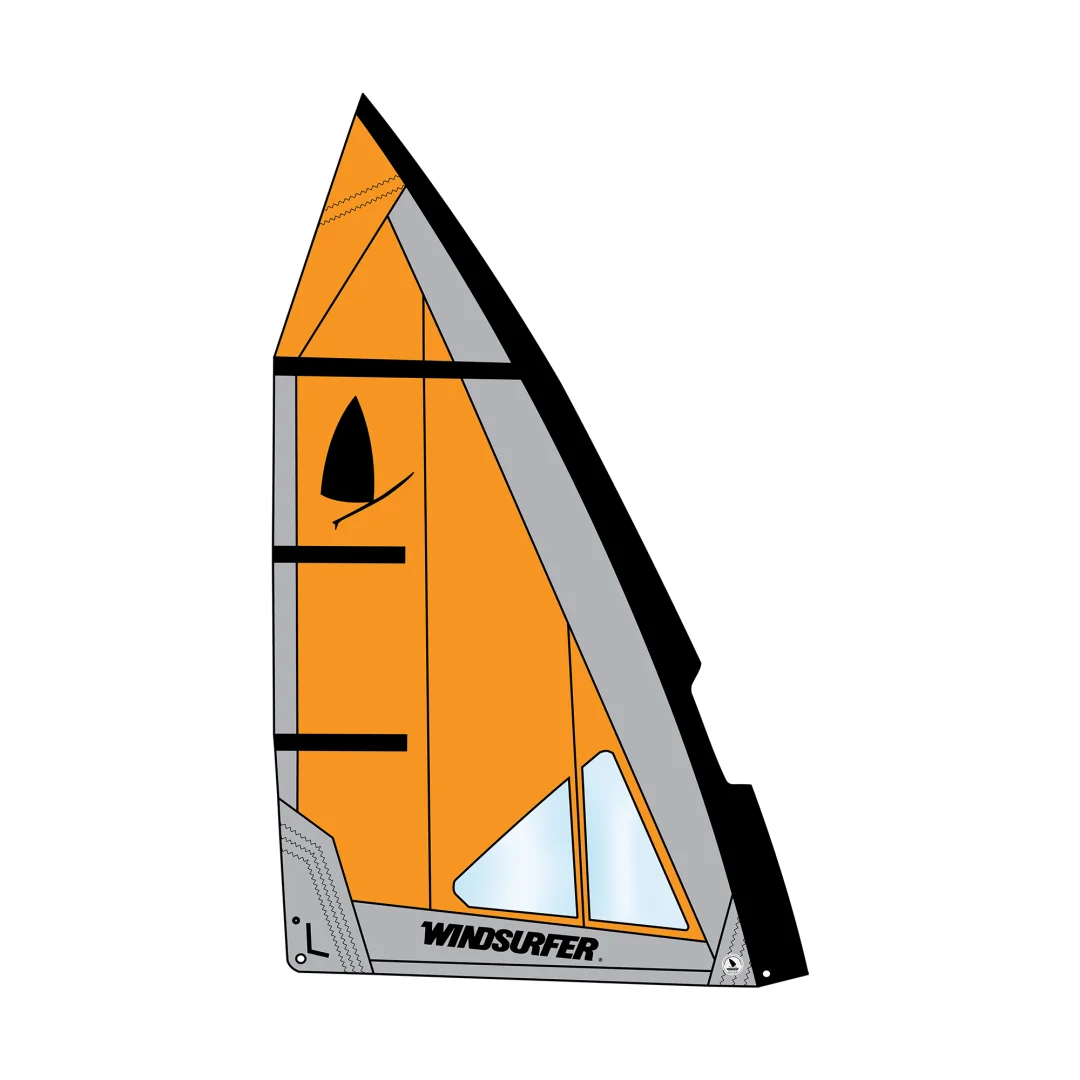 Windsurfer LT by Exocet Sail 5,7 Orange/Grey