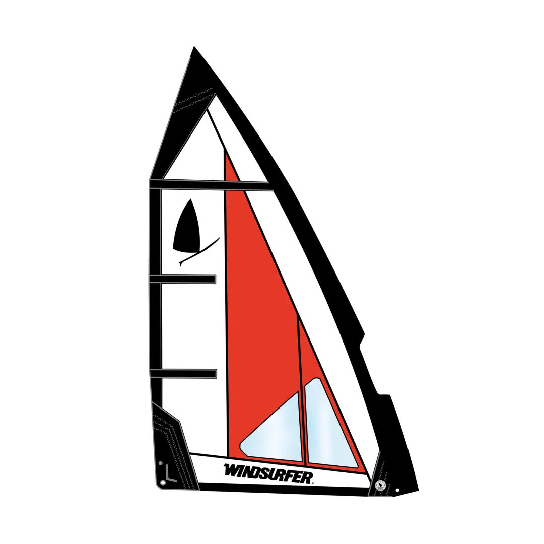 Windsurfer LT by Exocet Sail 5,7 Red/White/Black