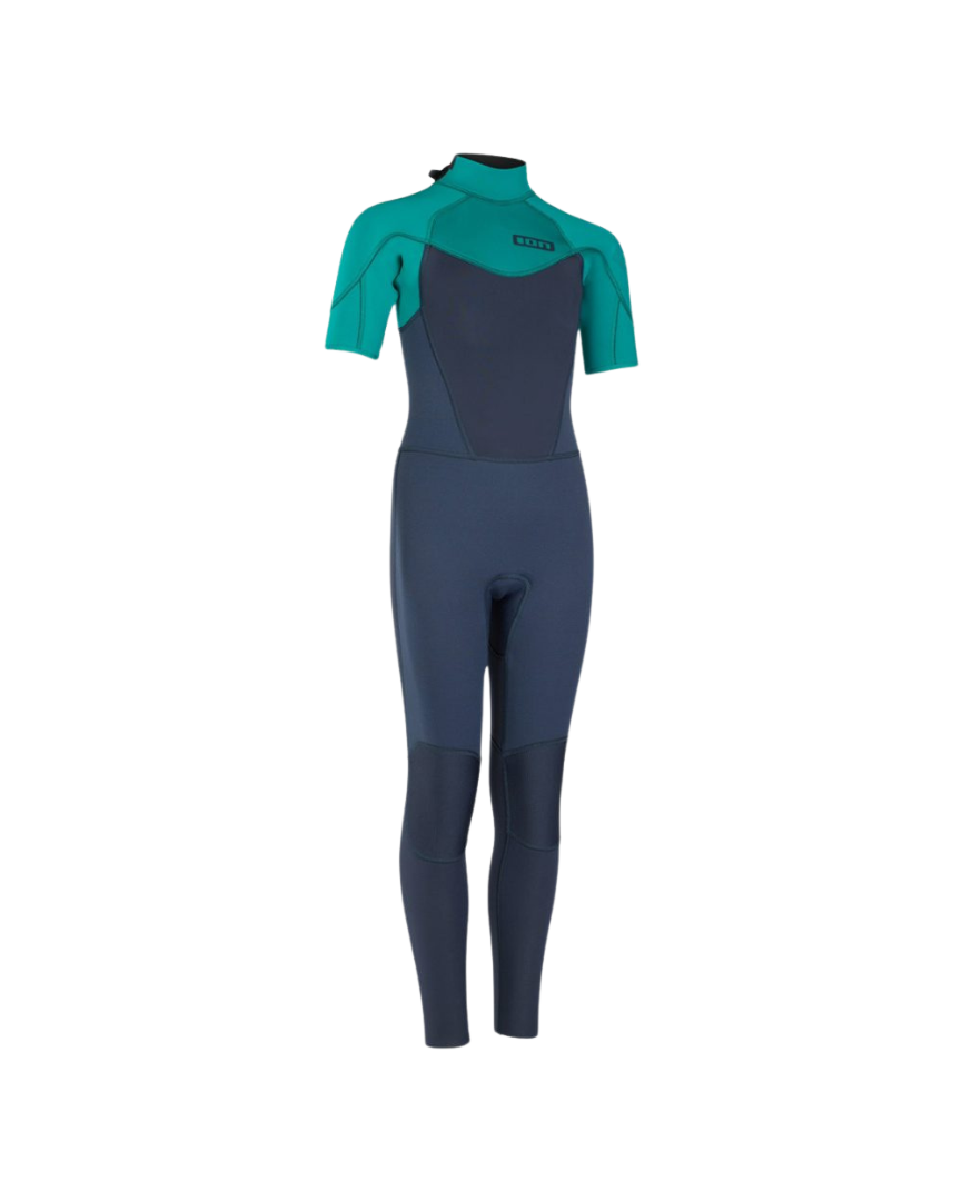ION Muta Bifoderata Capture Steamer 3/2 Zip Posteriore GrigioBlu Ragazzi