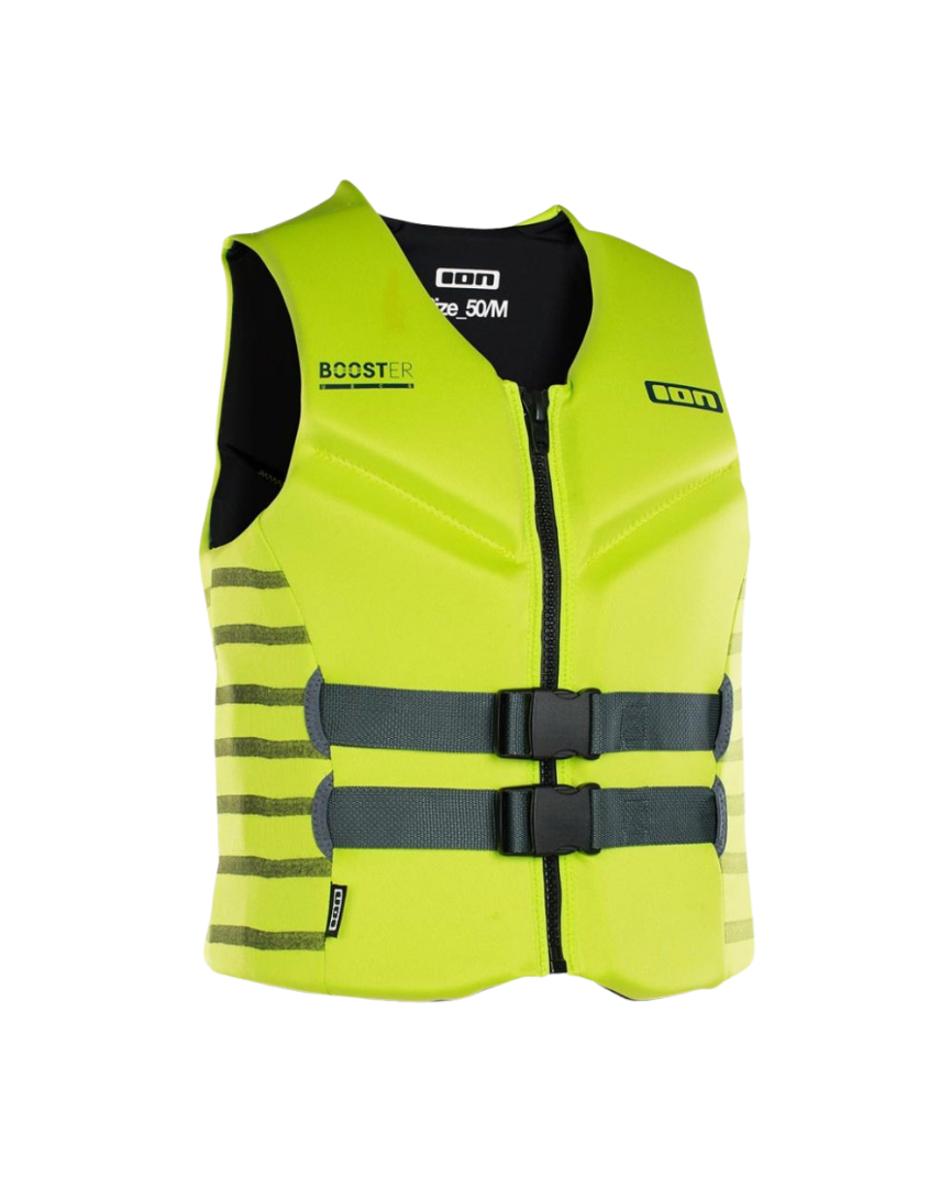 ION Giubbotto Salvagente Booster 50N Zip Frontale Lime