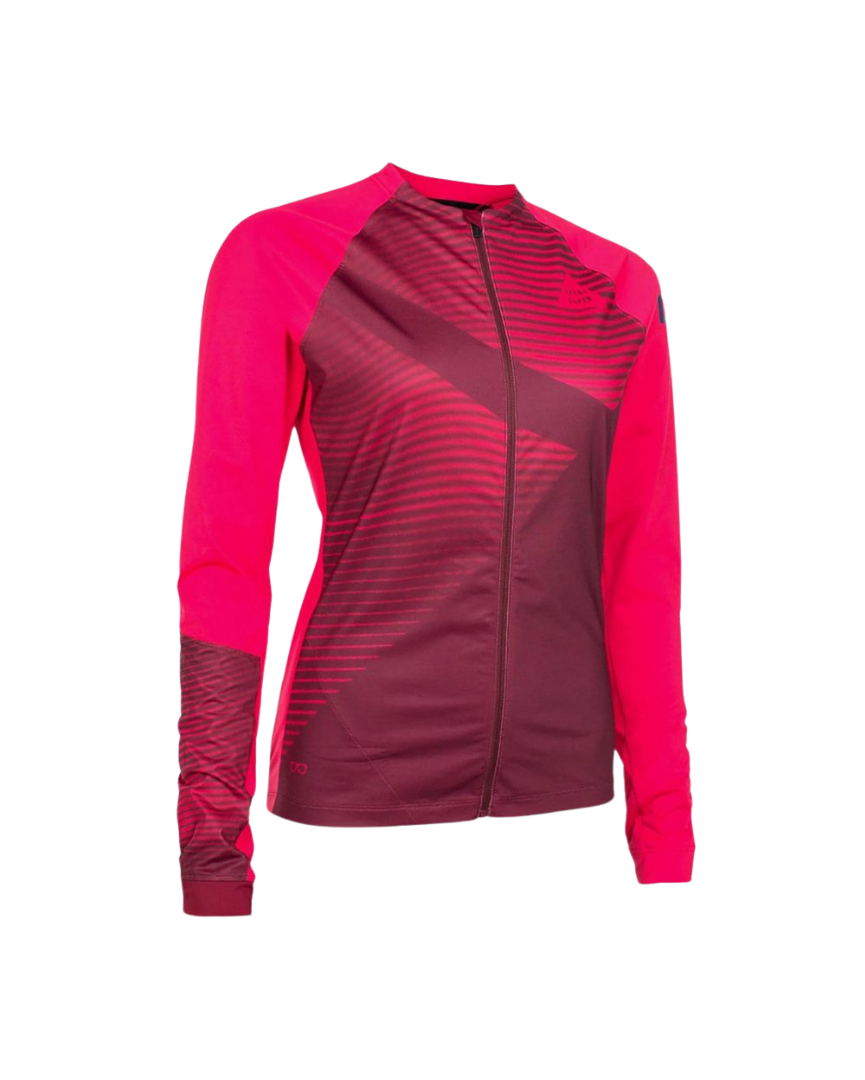 ION Maglia Manica Lunga Full Zip Traze AMP Bike Donna