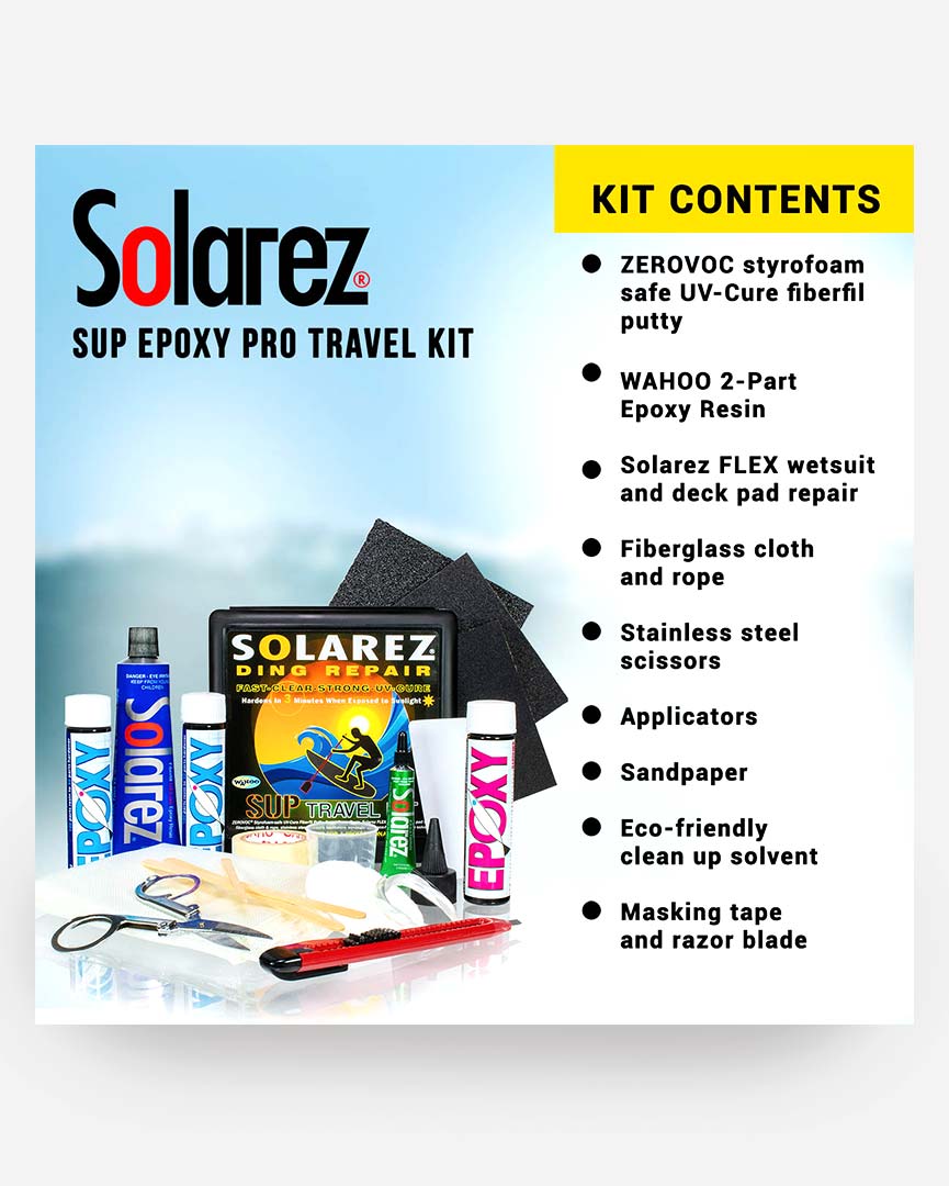 Solarez Kit Riparazione Epoxy Pro SUP 110gr 3