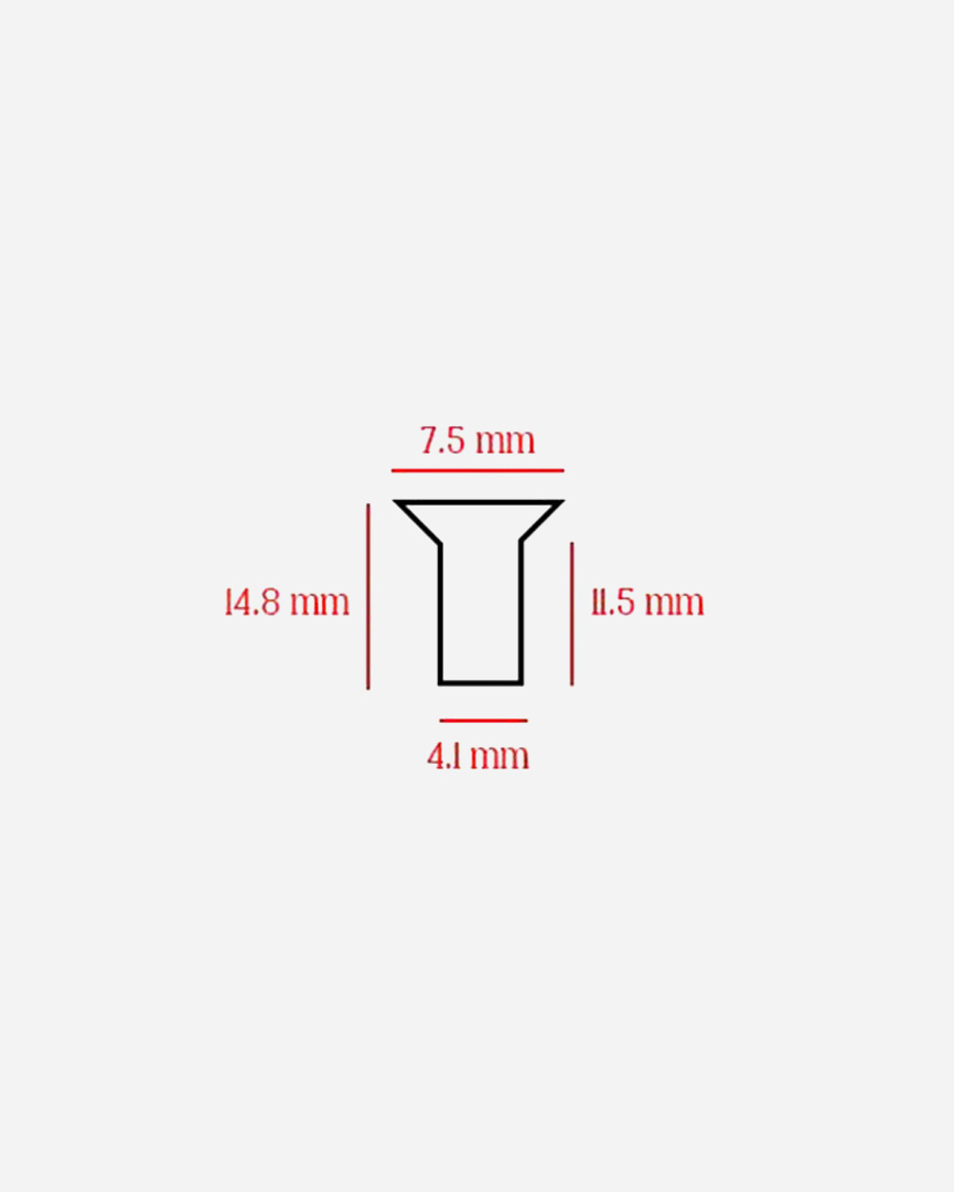 Slingshot Viti di Ricambio Stivali Fast-track 10-24X5 8" Wake Kitesurf 2