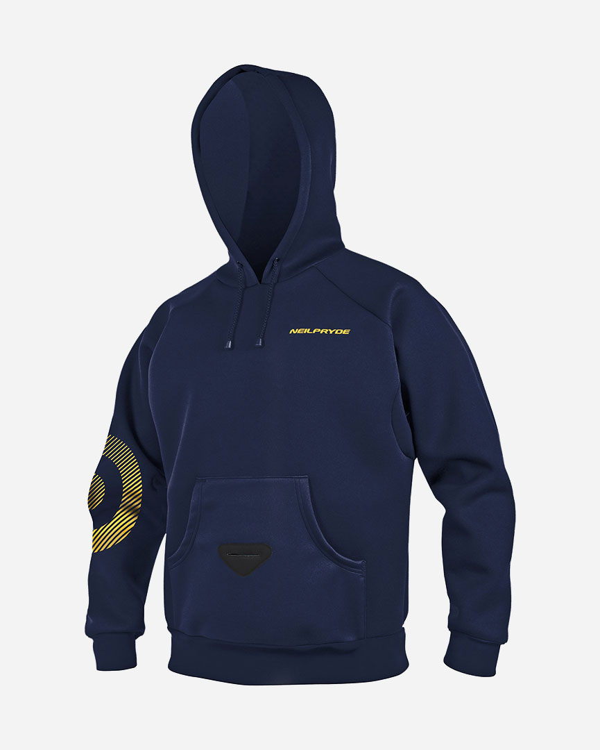 Neil Pryde Felpa Neoprene con Cappuccio 2mm Navy Petrolio